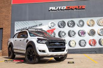 FORD RANGER HE901 SATIN BLACK DARK TINT